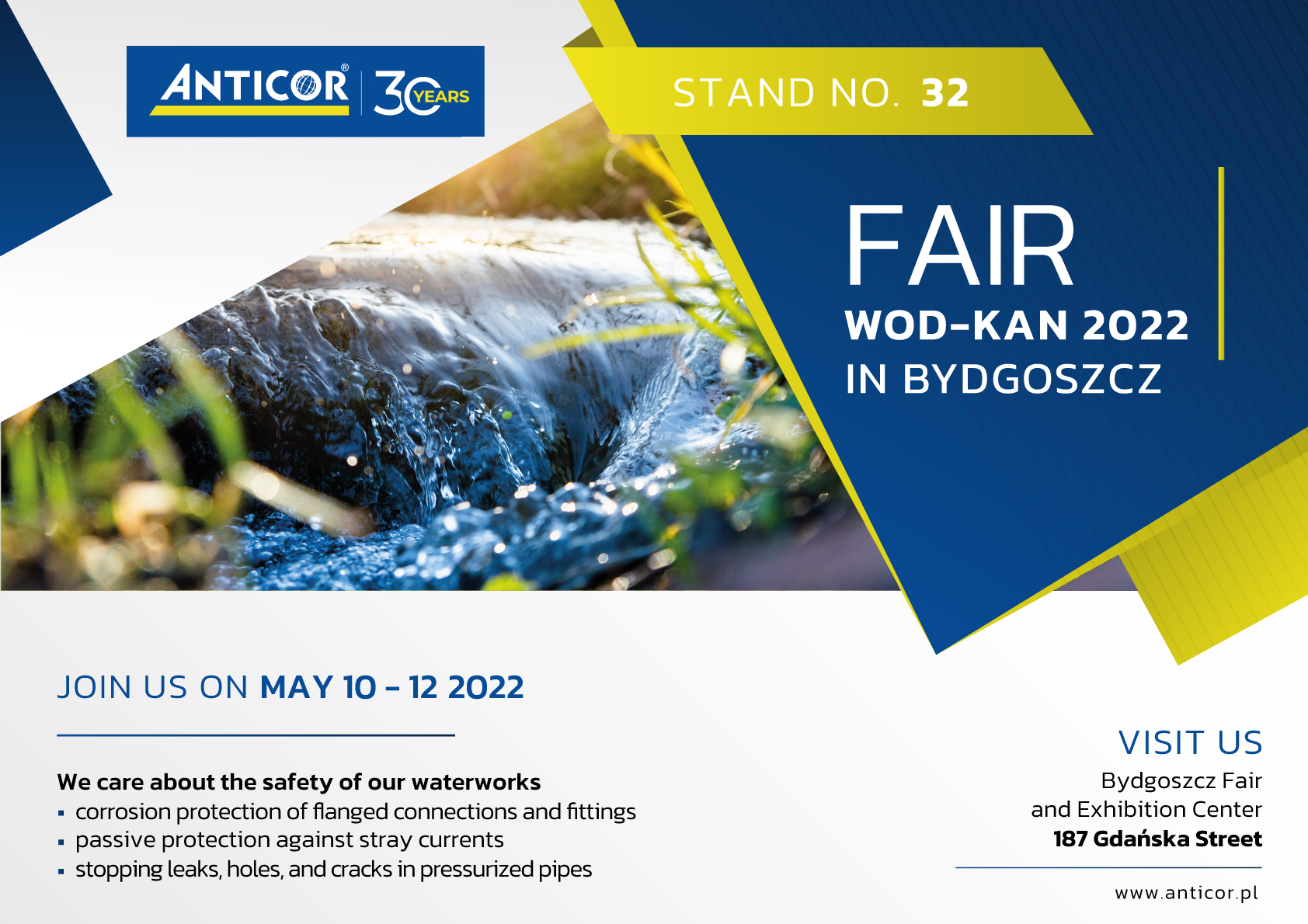 WOD-KAN 2022 – XXVII International Trade Fair of Machines and Facilities for Water Supply and Sewerage